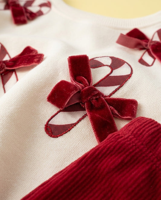 Conjunto candy cane vermelho - foto 2