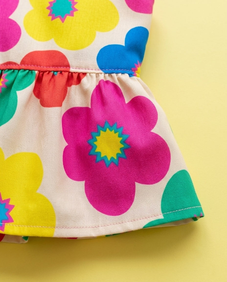 Conjunto floral com laços - foto 2