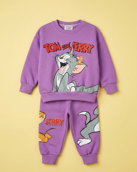 Conjunto lilás Tom and Jerry - foto 1