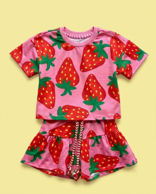 Conjunto moranguinho rosa - foto 1