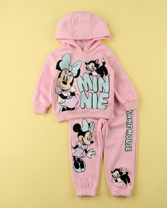 Conjunto rosa Minnie com capuz - foto 1