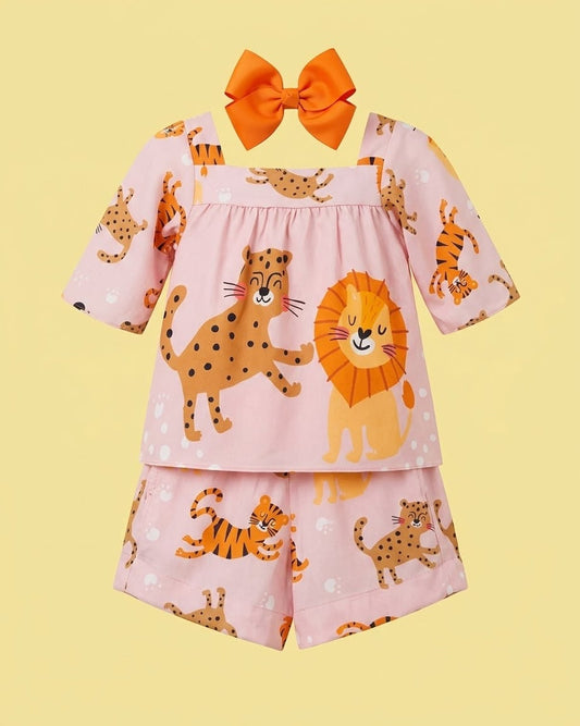 Conjunto safari rosa - foto 1