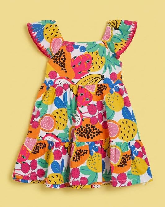 Vestido frutas tropicais - foto 1